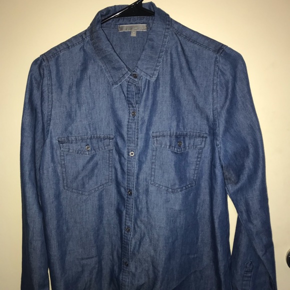 Jean button up - Picture 1 of 3